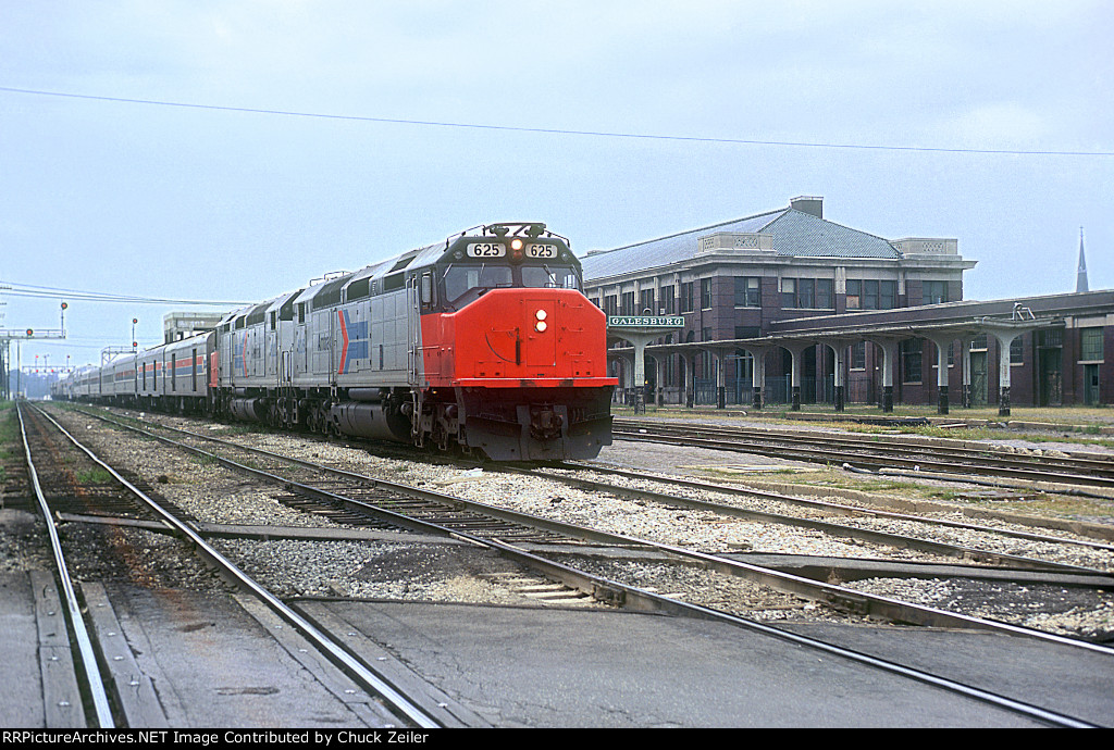 Amtrak SDP40F 625